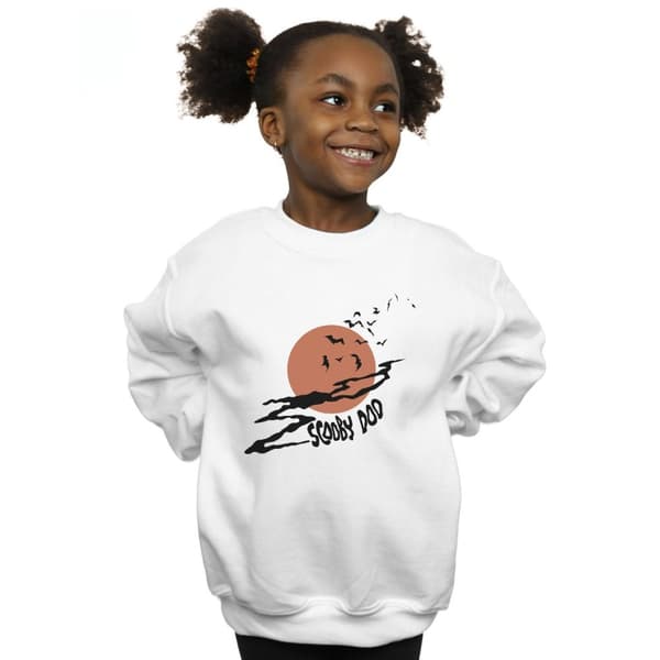 Scooby Doo Girls Spooky Moon Sweatshirt