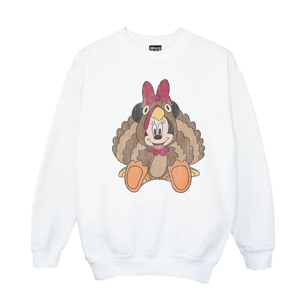 Disney Pojkar Minnie Mouse Thanksgiving Turkey Kostym Sweatshirt