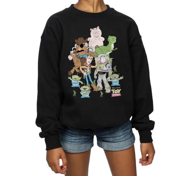 Disney Sweatshirt med Toy Story-grupp för flickor