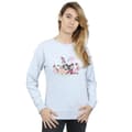 Pikkukuva 2 / 3: Disney Womens/Ladies Mickey Mouse Love Friends Sweatshirt