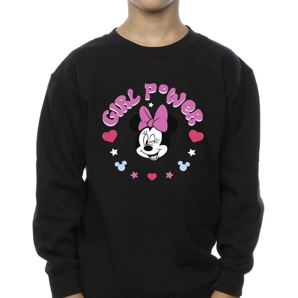 Disney Boys Minnie Mouse Girl Power Sweatshirt