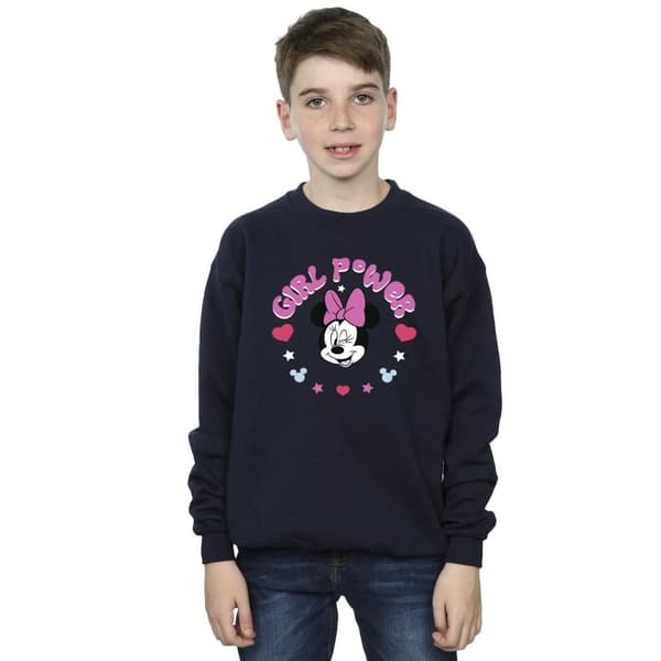 Disney Boys Minnie Mouse Girl Power Sweatshirt