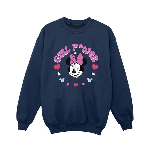 Disney Boys Minnie Mouse Girl Power Sweatshirt