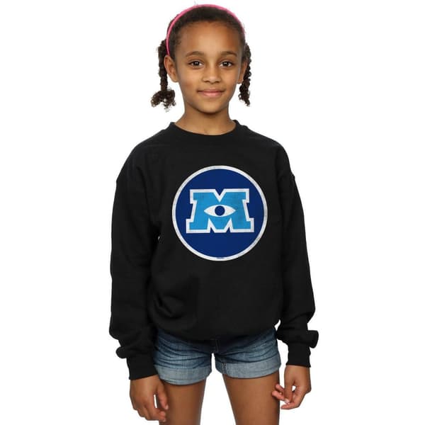 Disney Girls Monsters University Monster Emblem Sweatshirt