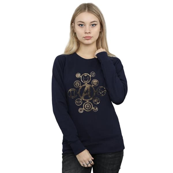 Marvel Womens/Ladies Avengers Infinity War Icons Sweatshirt