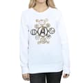 Pikkukuva 3 / 5: Marvel Womens/Ladies Avengers Infinity War Icons Sweatshirt