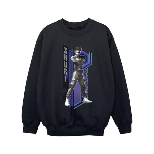 Marvel Girls Black Panther Wakanda Forever Shuri Pose Sweatshirt