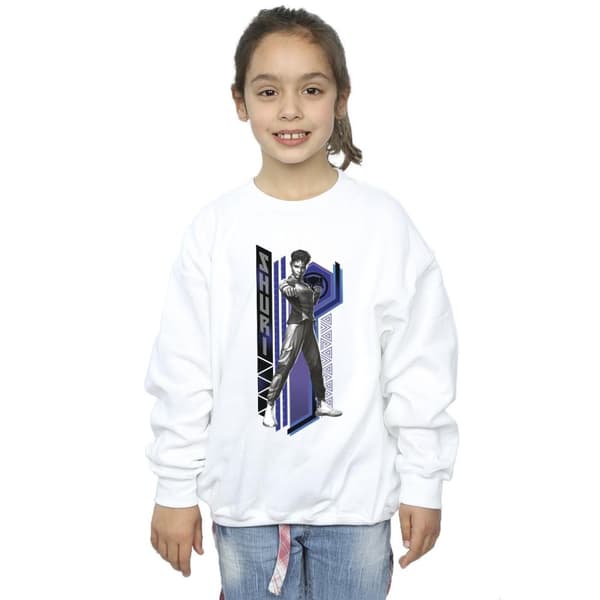 Marvel Girls Black Panther Wakanda Forever Shuri Pose Sweatshirt