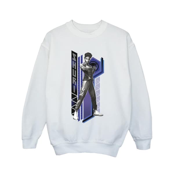 Marvel Girls Black Panther Wakanda Forever Shuri Pose Sweatshirt