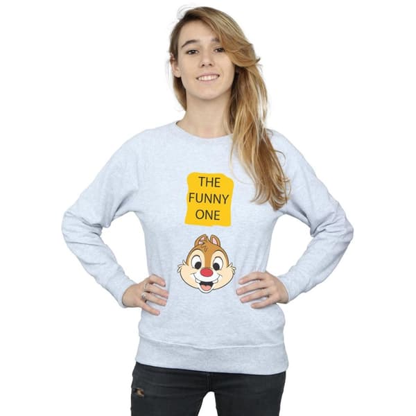 Disney Womens/Ladies Chip N Dale The Funny One Sweatshirt