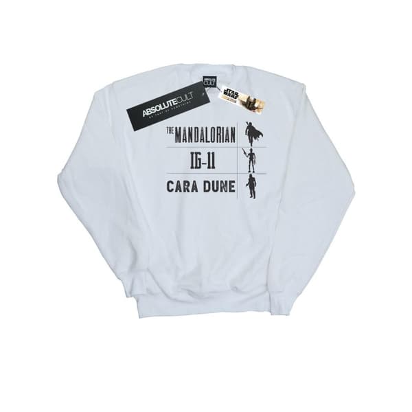 Star Wars Mens The Mandalorian Warrior Silhouettes Sweatshirt