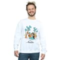Miniatyrbild 3 av 4: Disney Mens Aladdin Jasmine Abu Rajah Beach Sweatshirt