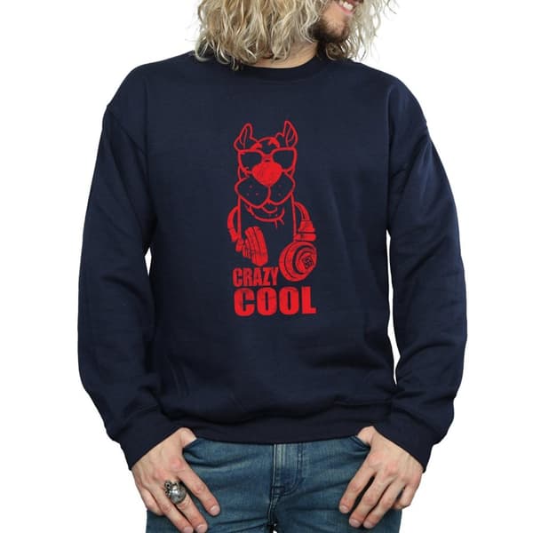 Scooby Doo Mens Crazy Cool Sweatshirt