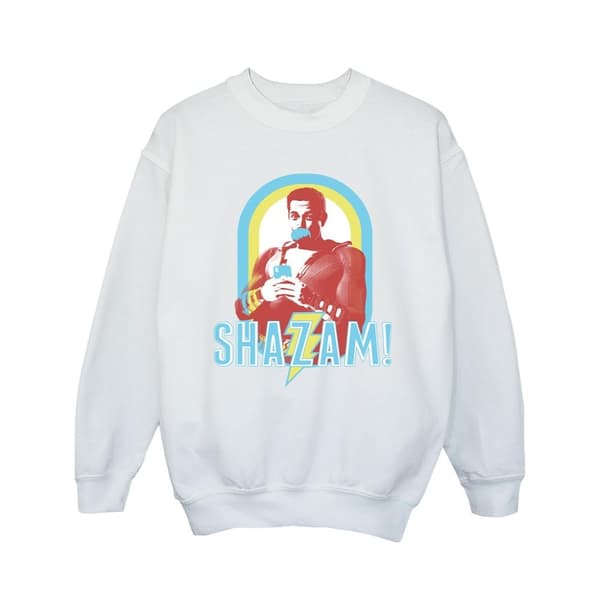 DC Comics Girls Shazam Buble Gum Frame Sweatshirt
