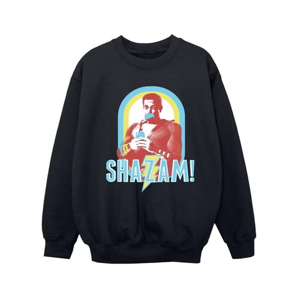 DC Comics Girls Shazam Buble Gum Frame Sweatshirt