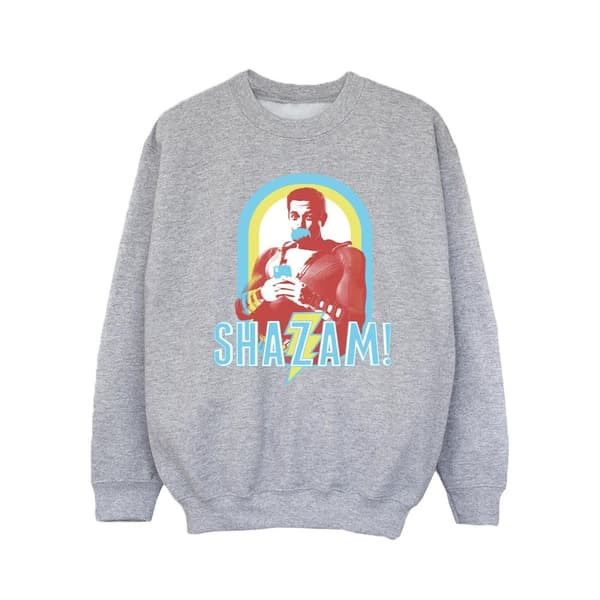 DC Comics Girls Shazam Buble Gum Frame Sweatshirt