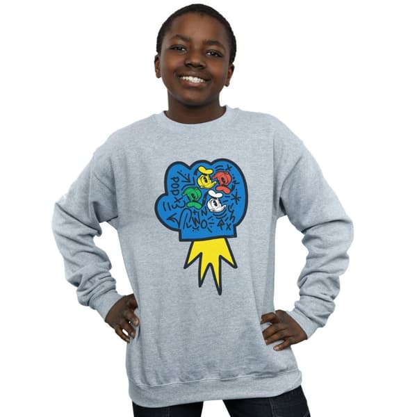 Disney Boys Donald Duck Pop Fist Sweatshirt