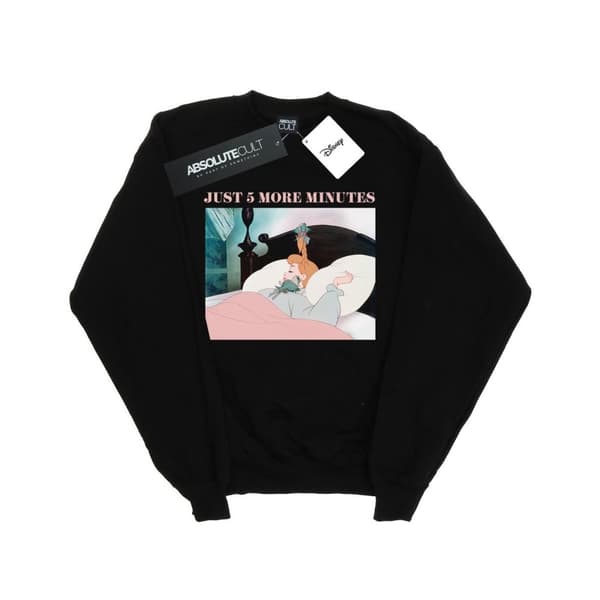 Disney Womens/Ladies Princess Just Five More Minutes Sweatshirt