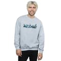 Miniatyrbilde 2 av 3: DC Comics Mens Aquaman Text Logo Sweatshirt