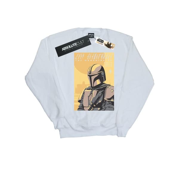 Star Wars Sweatshirt med konstaffisch från The Mandalorian för damer/kvinnor