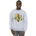 Miniatyrbild 2 av 3: Marvel Guardians Of The Galaxy Groot Musiknoter Sweatshirt för herrar
