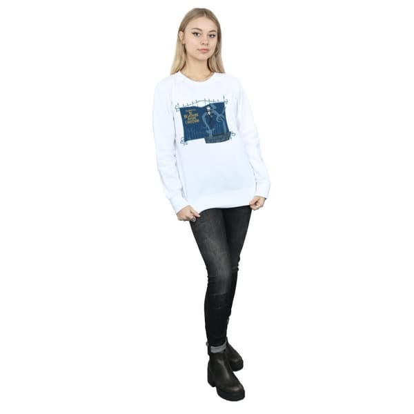 Disney Womens/Ladies Nightmare Before Christmas Jack And The Well Sweatshirt