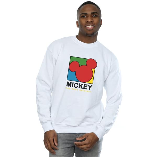 Disney Mens Mickey Mouse True 90s Sweatshirt