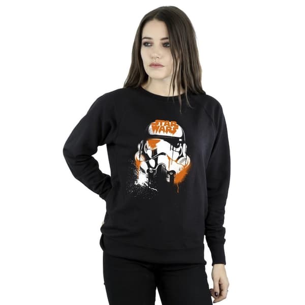 Star Wars Sweatshirt med hjälm och stormtrooper för Halloween - dam/dam