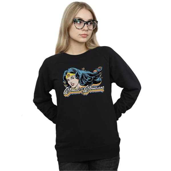 DC Comics Sweatshirt - Kvinnor/Damer Wonder Woman Smile