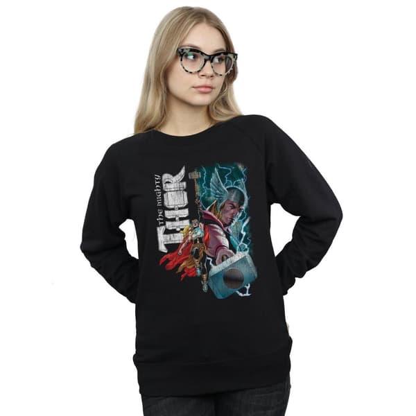 Marvel Womens/Ladies The Mighty Thor Mighty Duo Sweatshirt
