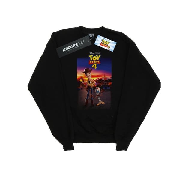 Disney Womens/Ladies Toy Story 4 Woody And Forky Poster Sweatshirt