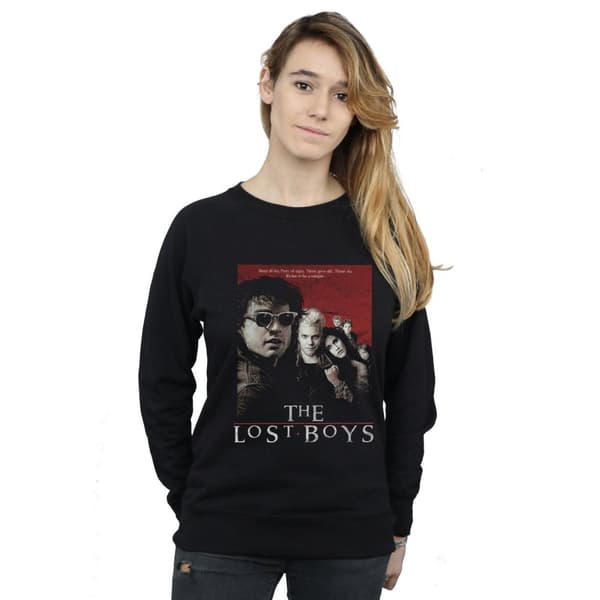 The Lost Boys Womens/Ladies Distressed Poster Sweatshirt