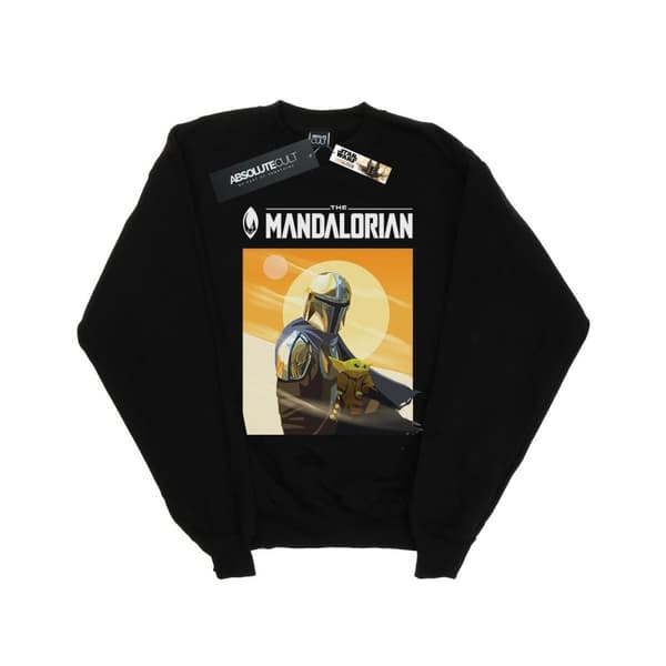 Star Wars Pojkar The Mandalorian The Child Two Moons Sweatshirt