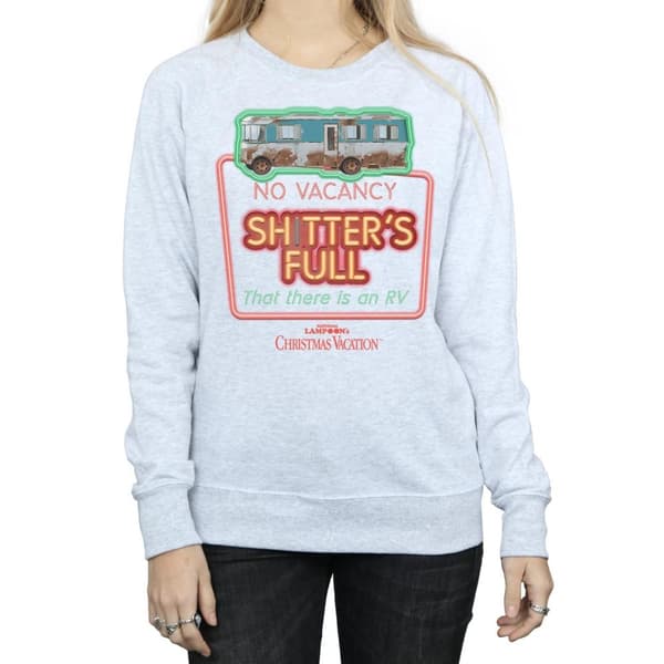National Lampoon´s Christmas Vacation Womens/Ladies No Vacancy Sweatshirt