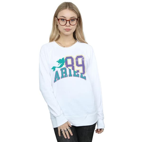 Disney Womens/Ladies Princess Ariel Collegiate Sweatshirt