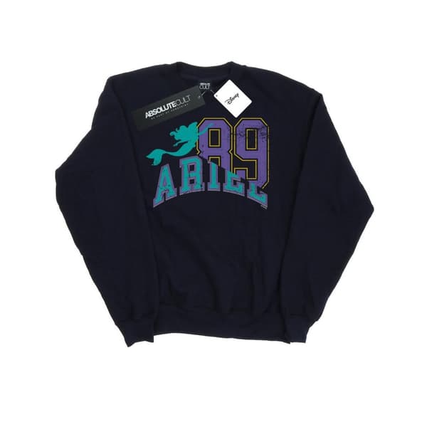 Disney Womens/Ladies Princess Ariel Collegiate Sweatshirt