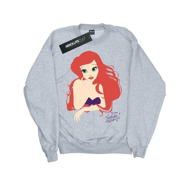 Disney Princess Girls Ariel Silhouette Sweatshirt