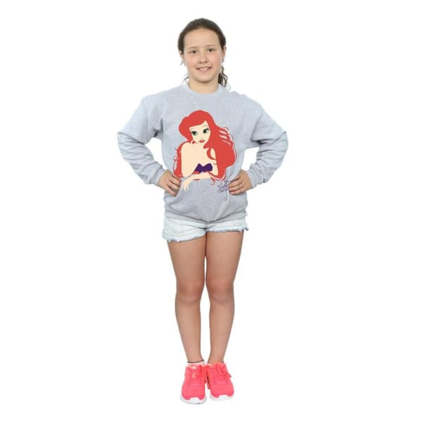 Disney Princess Girls Ariel Silhouette Sweatshirt