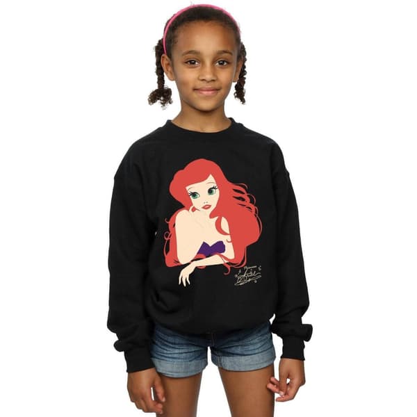 Disney Princess Girls Ariel Silhouette Sweatshirt