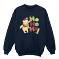 Miniatyrbillede 1 af 4: Disney Girls Winnie The Pooh Ho Ho Ho Scarf Sweatshirt