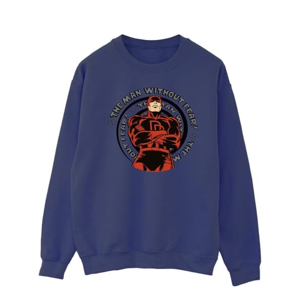 Marvel Mens Comics Daredevil Spiral Sweatshirt