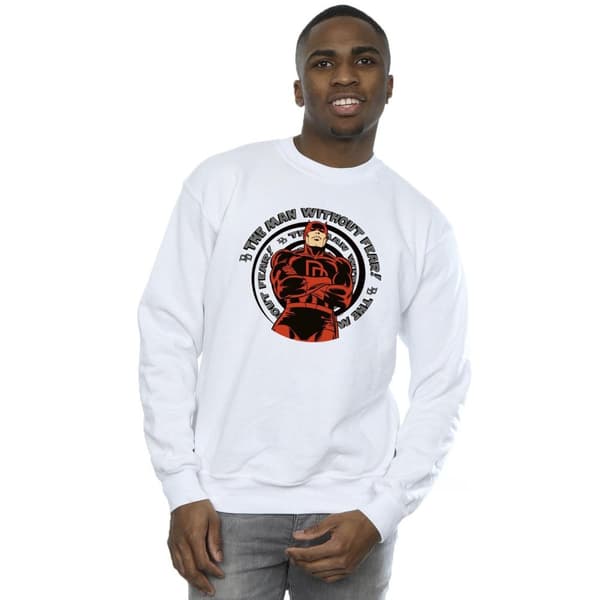 Marvel Mens Comics Daredevil Spiral Sweatshirt