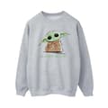 Miniatyrbilde 1 av 3: Star Wars Womens/Ladies The Mandalorian Grogu Snacks Meme Sweatshirt