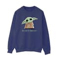 Pikkukuva 1 / 3: Star Wars Womens/Ladies The Mandalorian Grogu Snacks Meme Sweatshirt