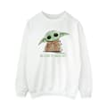 Pikkukuva 1 / 3: Star Wars Womens/Ladies The Mandalorian Grogu Snacks Meme Sweatshirt