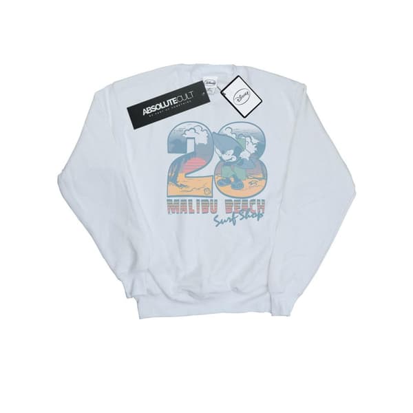 Disney Womens/Ladies Mickey Mouse Surf Shop Sweatshirt