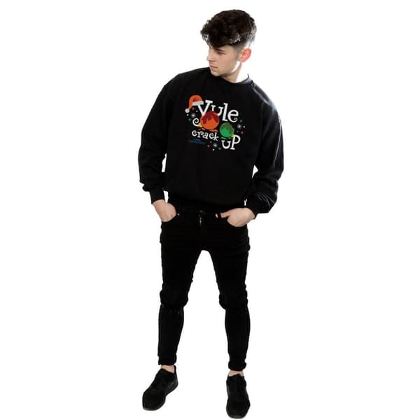 National Lampoon´s Christmas Vacation Mens Yule Crack Up Sweatshirt
