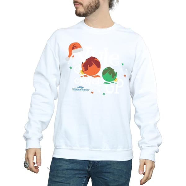 National Lampoon´s Christmas Vacation Mens Yule Crack Up Sweatshirt
