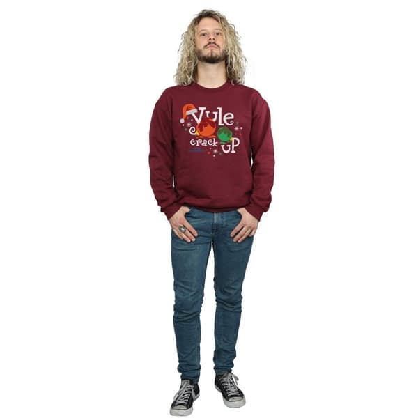 National Lampoon´s Christmas Vacation Mens Yule Crack Up Sweatshirt