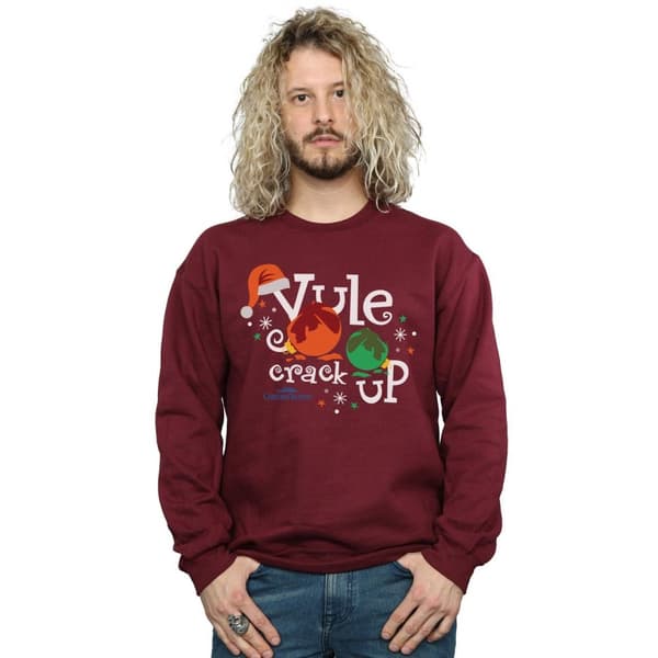 National Lampoon´s Christmas Vacation Mens Yule Crack Up Sweatshirt